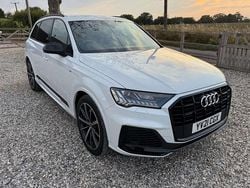 White Used 2021 Audi Q7 Black Edition SUV | £36,895 (Good price)