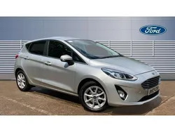 Silver Used 2019 Ford Fiesta Zetec Hatchback | £9,525 (Fair price)
