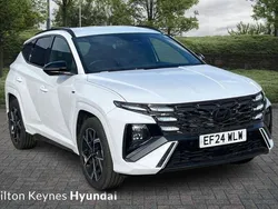 White Used 2024 Hyundai Tucson N Line SUV | £24,995 (Fair price)