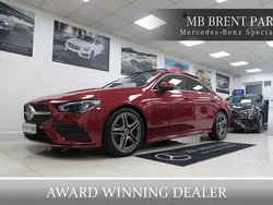 Red Used 2021 Mercedes CLA180 AMG Line Premium Plus Sedan | £24,500 (Fair price)