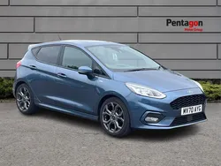 Blue Used 2020 Ford Fiesta ST-Line Hatchback | £12,995 (Fair price)