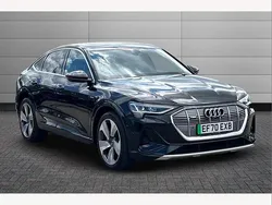 Black Used 2021 Audi e-tron Sportback S-Line SUV | £29,050 (A bit pricey)