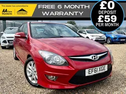 Red Used 2012 Hyundai i30 Comfort Hatchback | £2,475 (Super price)