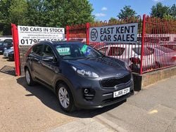 Silver Used 2016 Kia Sportage 2 SUV | £6,250 (A bit pricey)