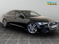 Black Used 2022 Audi A6 S-Line Sedan | £20,795 (Good price)