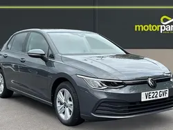 Dolphin grey metallic Used 2022 VW Golf VIII Life Hatchback | £16,550 (Good price)