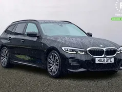 Black Used 2021 BMW 330 Comfort Edition Estate | £25,299 (Fair price)