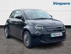 Black Used 2024 Fiat 500e Hatchback | £14,990 (Good price)