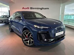 Ascari blue metallic New 2025 Audi Q6 e-tron Performance SUV | £69,950 (A bit pricey)