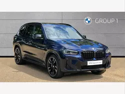 Blue Used 2022 BMW X3 M Sport SUV | £40,995 (Fair price)