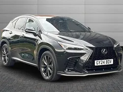 Graphite black Used 2024 Lexus NX450h+ Sport Line SUV | £47,495 (Fair price)