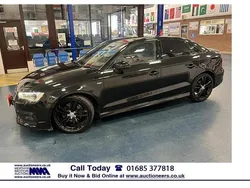Black Used 2015 Audi A3 S-Line Sedan | £8,484 (Good price)
