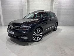 Black Used 2020 VW Tiguan R-line SUV | £20,800 (Fair price)