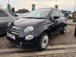 Black Used 2022 Fiat 500C Dolcevita Cabriolet | £11,995 (Fair price)