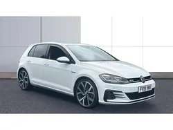 White Used 2019 VW Golf VII GTD Hatchback | £22,072 (Fair price)