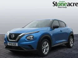 Blue Used 2021 Nissan Juke N-Connecta SUV | £11,299 (Good price)