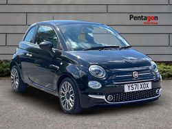 Black Used 2021 Fiat 500 Dolcevita Hatchback | £9,499 (Fair price)