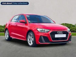 Red Used 2020 Audi A1 S-Line Hatchback | £14,202 (Fair price)