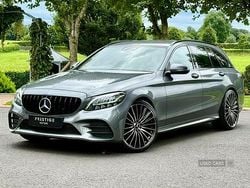 Grey Used 2019 Mercedes C200 AMG line Estate | £15,995 (Good price)