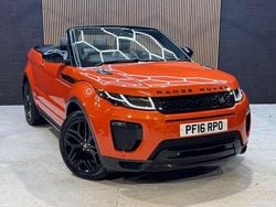 Orange Used 2016 Land Rover Range Rover evoque HSE Dynamic Cabriolet | £13,995 (Fair price)