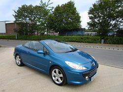Blue Used 2008 Peugeot 307 CC Sport Cabriolet | £2,395