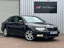 Black Used 2013 Skoda Superb SE Hatchback | £5,670 (Fair price)
