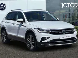 White Used 2023 VW Tiguan Elegance SUV | £25,674 (Fair price)