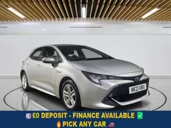 Silver Used 2021 Toyota Corolla Hatchback | £14,449 (Good price)