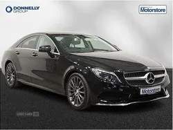 Black Used 2016 Mercedes CLS350 AMG Line Premium Plus Coupe | £14,885 (Good price)