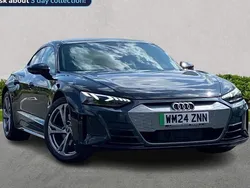 Black Used 2024 Audi e-tron GT quattro Comfort Sedan | £52,887 (Good price)