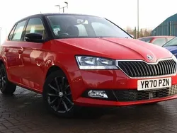 Corrida red black magic pearl effect Used 2020 Skoda Fabia Colour Edition Hatchback | £11,395 (Fair price)