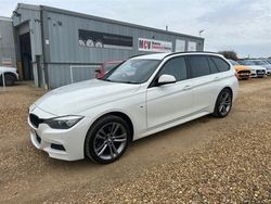 White Used 2015 BMW 330 M Sport Estate | £13,990 (Fair price)