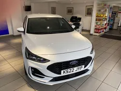 White Used 2022 Ford Focus ST-Line Hatchback | £14,499 (Fair price)