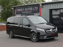 Black Used 2023 Mercedes V300 AMG line MPV | £59,800 (Good price)