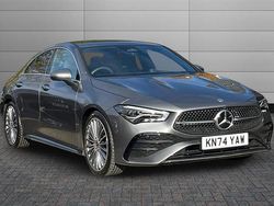 Mountain grey Used 2024 Mercedes CLA200 AMG Line Premium Sedan | £29,050 (A bit pricey)
