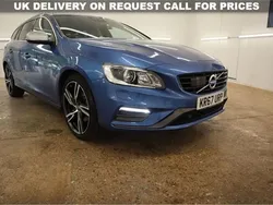 Blue Used 2017 Volvo V60 R-Design Estate | £17,175 (Expensive)