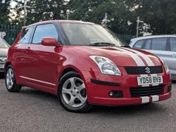 Red Used 2008 Suzuki Swift GLX Hatchback | £1,488 (Fair price)