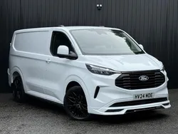 White Used 2024 Ford Transit Custom Limited Van | £30,990 (A bit pricey)