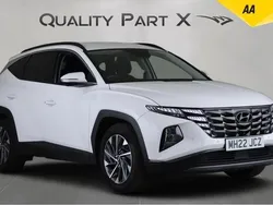 White Used 2022 Hyundai Tucson Premium SUV | £17,180 (Fair price)