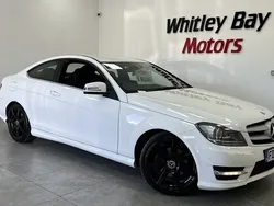 White Used 2014 Mercedes C250 AMG Coupe | £7,990 (Super price)