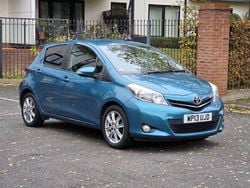Turquoise Used 2013 Toyota Yaris SR Hatchback | £3,650 (Super price)