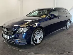 Blue Used 2017 Mercedes E220 AMG line Estate | £16,800 (Fair price)