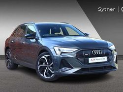Grey Used 2021 Audi e-tron Black Edition SUV | £30,000 (Fair price)