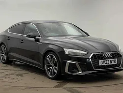 Black Used 2023 Audi A5 Sportback S-Line Hatchback | £28,977 (Fair price)