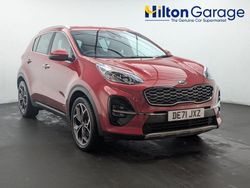 Red Used 2021 Kia Sportage GT-Line SUV | £16,350 (Super price)
