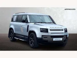Hakuba silver Used 2021 Land Rover Defender HSE Dynamic SUV | £46,350