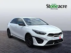 White Used 2024 Kia Ceed GT-Line Hatchback | £18,189 (Fair price)
