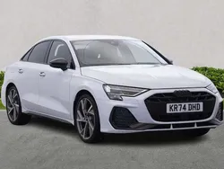 White Used 2024 Audi A3 Black Edition Sedan | £31,671 (Expensive)