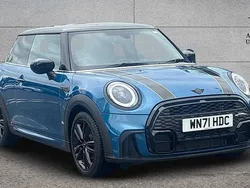Blue Used 2021 Mini Cooper Hatch Hatchback | £18,617 (A bit pricey)