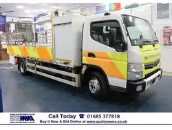 White Used 2018 Mitsubishi Canter | £7,750